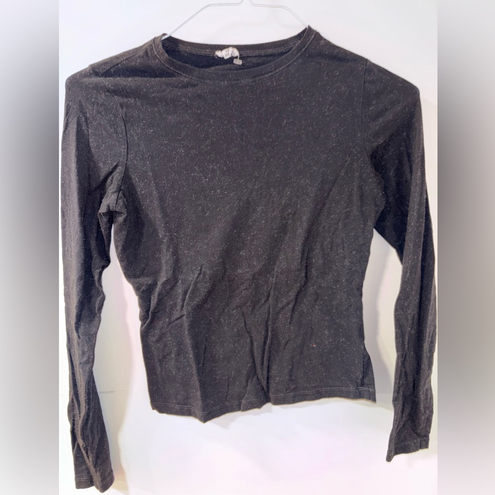 Black Long Sleeve Top